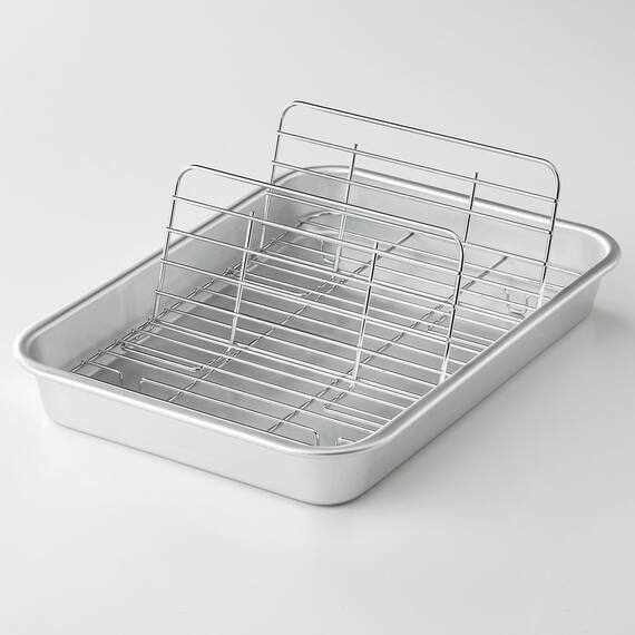 揚げ物を立てられる網バットセット S 3枚目画像