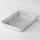 揚げ物を立てられる網バットセット S 3枚目画像