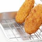 揚げ物を立てられる網バットセット S 2枚目画像