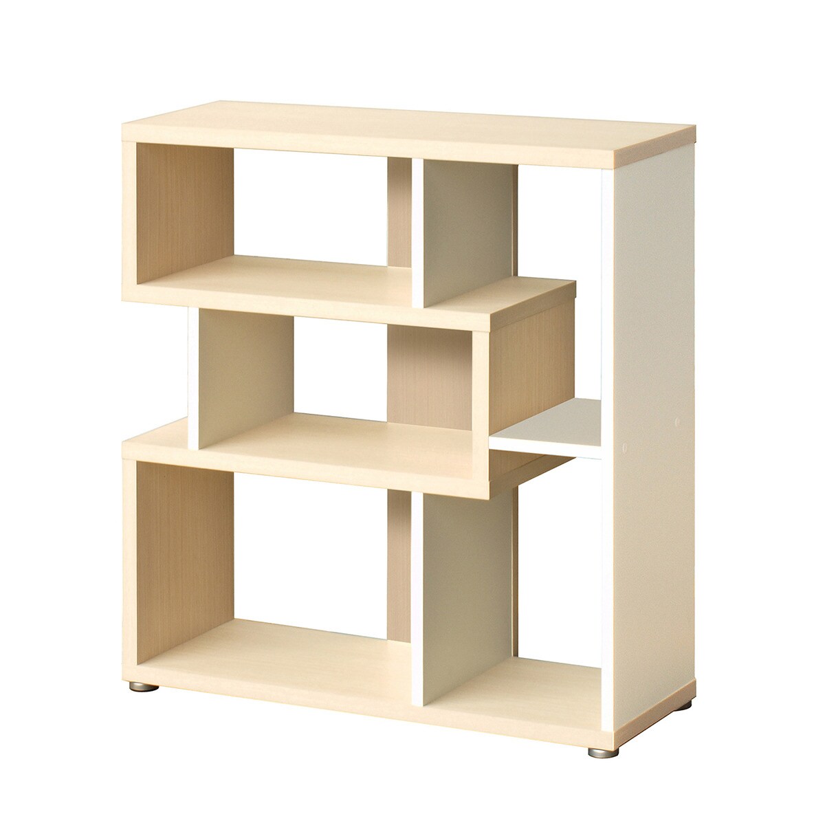 古家具 ♡ シェルフ ♡ クリーム色 デザインシェルフ (LI 幅80cm LNWH) | ニトリネット【公式】 家具