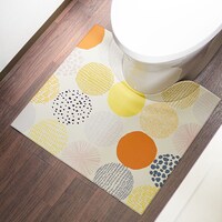 隙間にピタッPVCトイレマット ドット