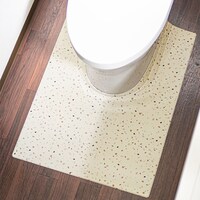 隙間にピタッPVC耳長トイレマット テラゾー