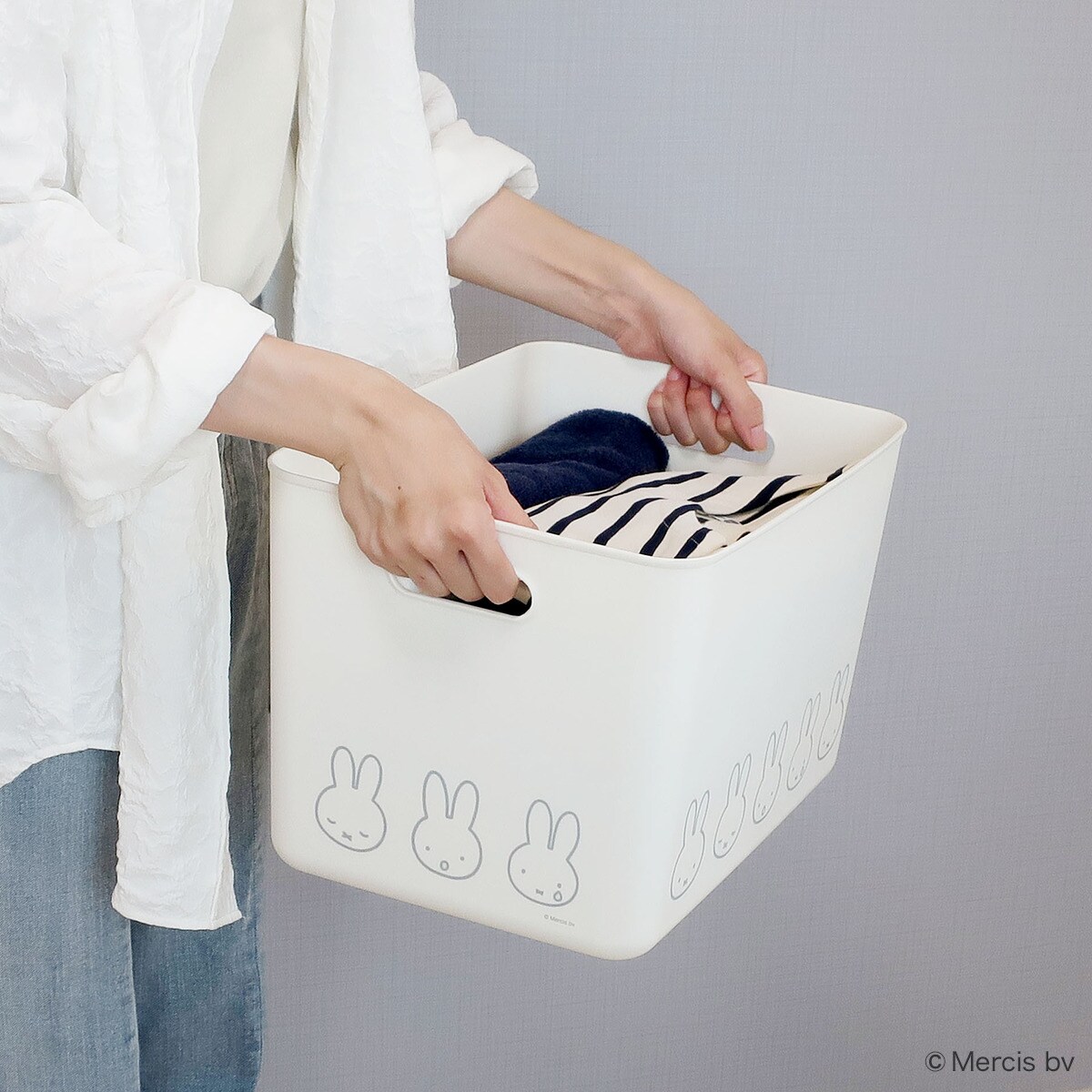 miffy バンブーふた付き収納ケース(LL) | ニトリネット【公式】 家具