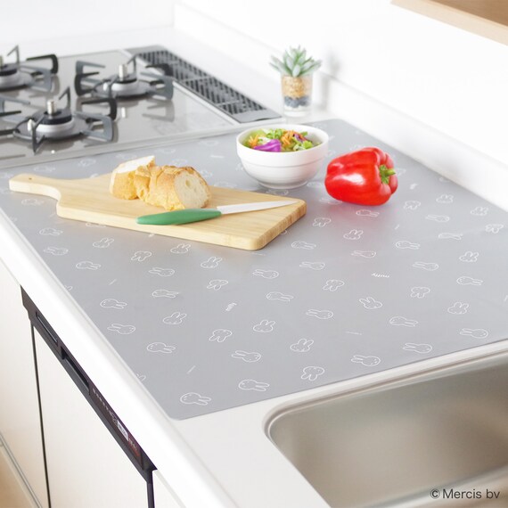 miffy シリコン製の調理台保護マット(60×80cm) 4枚目画像