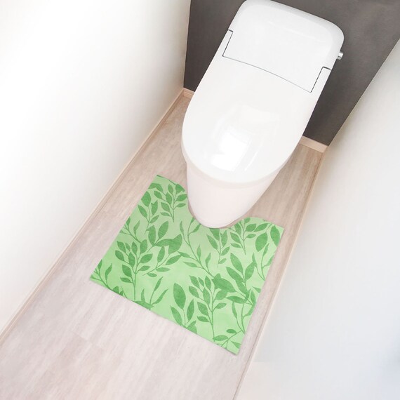 使い捨てトイレマット6枚入 グリーン 3枚目画像