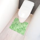 使い捨てトイレマット6枚入 グリーン 3枚目画像