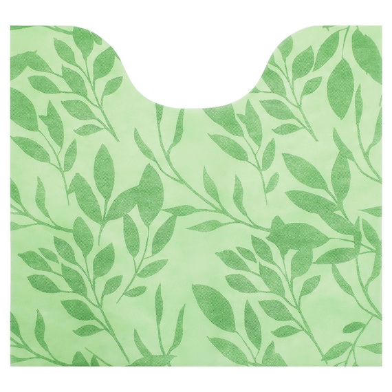 使い捨てトイレマット6枚入 グリーン 5枚目画像