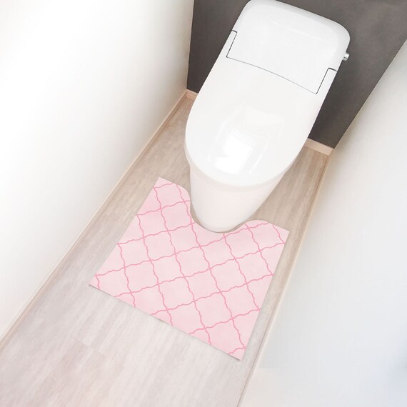 使い捨てトイレマット6枚入 モロッカンピンク 3枚目画像