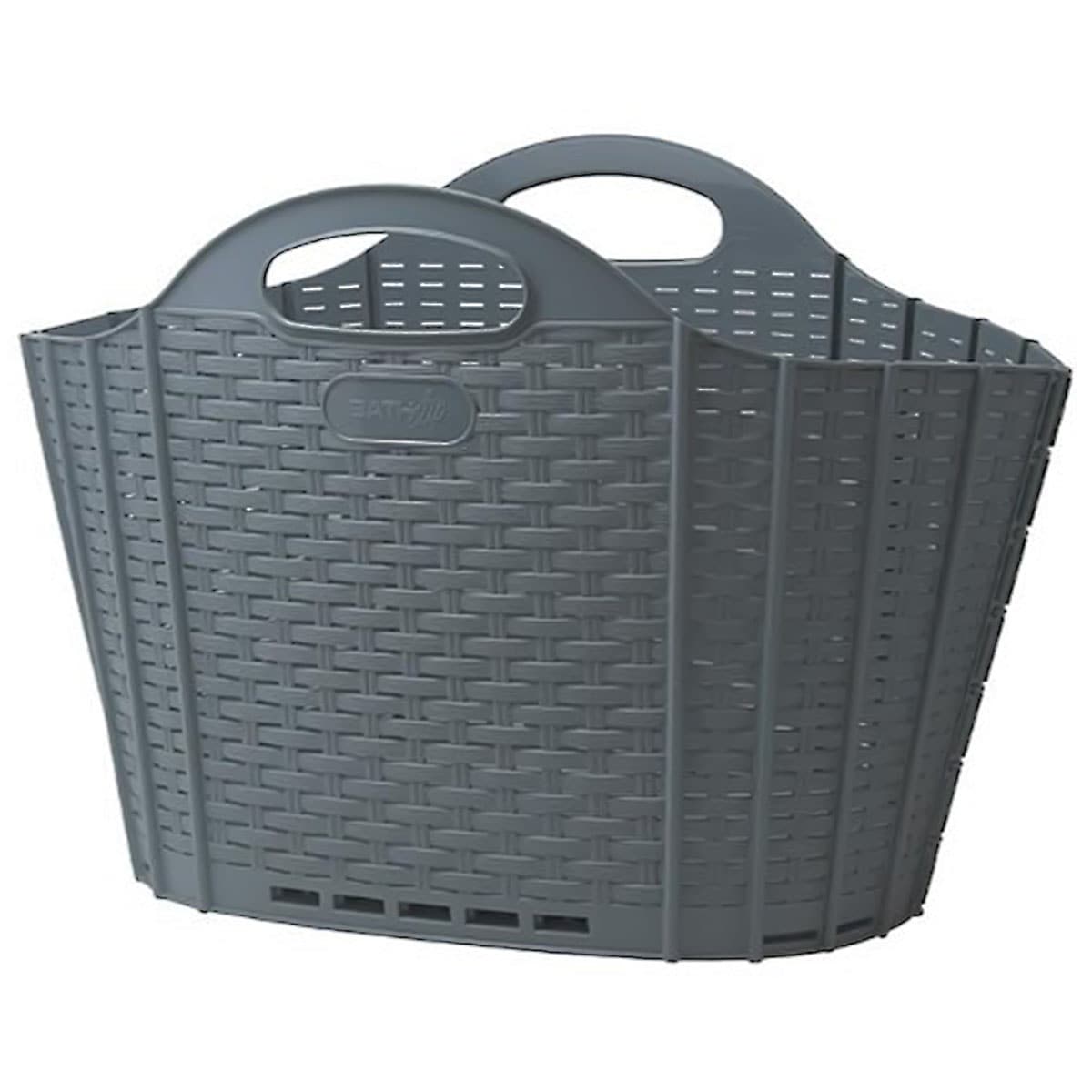 折りたためるランドリーバスケット20L(グレー) | ニトリネット【公式