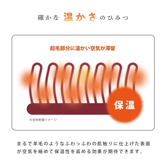 国産野いちご柄ハーフケット (AENI) 4枚目画像