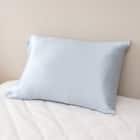 シルク100%の枕カバー(43×63cm BL) 2枚目画像