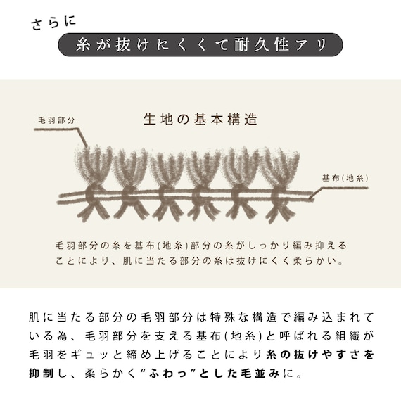 静電気抑制糸使用国産ニューマイヤー毛布 (BR S BL) 10枚目画像