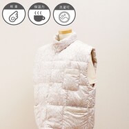 羽毛入りベスト【期間限定価格:11/27~1/5まで】