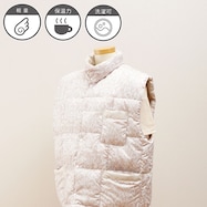 羽毛入りベスト