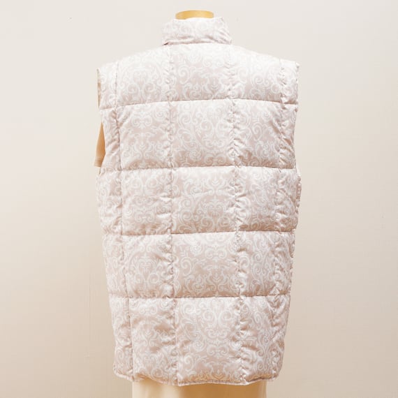 羽毛入りベスト (BE) 12枚目画像