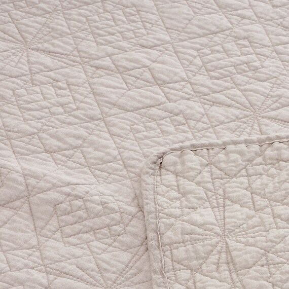 綿100%敷パッド セミダブル(BE) 15枚目画像