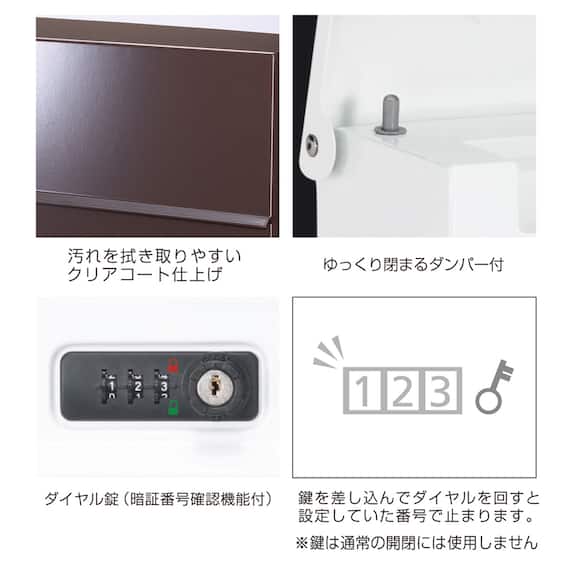 ノルディックワイドポスト(PE WH) 3枚目画像