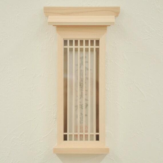 お手軽お札立て 格子扉 大 1枚目画像