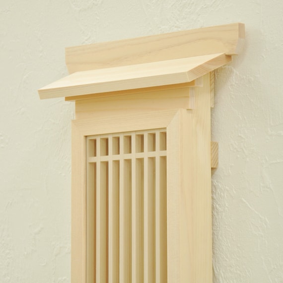 お手軽お札立て 格子扉 大 5枚目画像