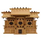 国産高級神棚 本欅 中 2枚目画像