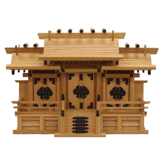 国産高級神棚 本欅 中 2枚目画像