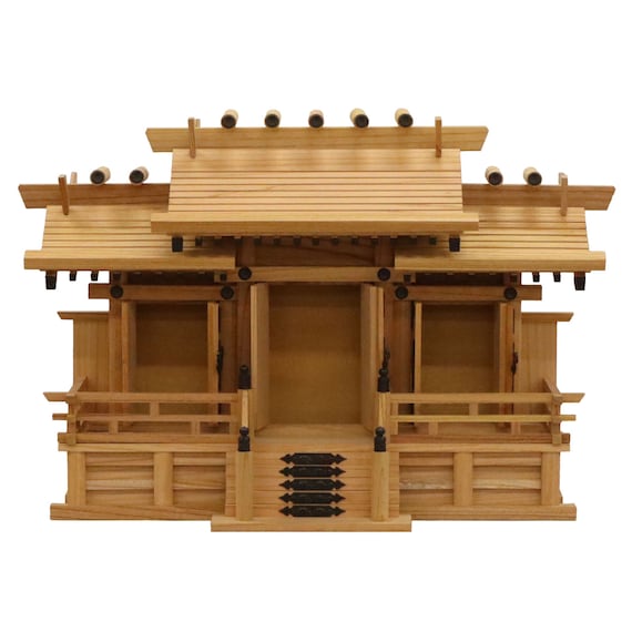 国産高級神棚 本欅 中 3枚目画像