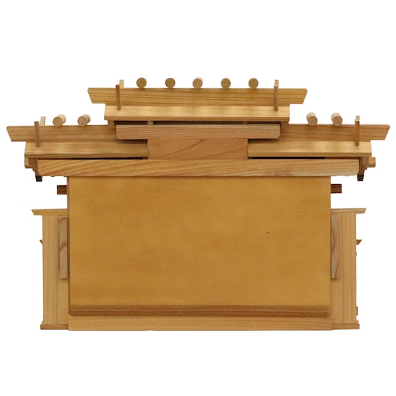 国産高級神棚 本欅 中 5枚目画像