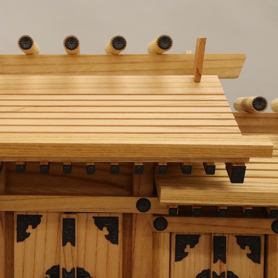 国産高級神棚 本欅 中 10枚目画像