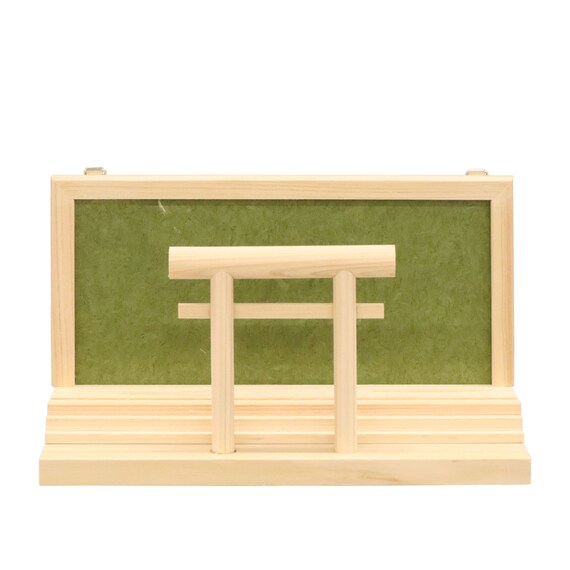 国産モダン御札立て よこ型(OY GR) 2枚目画像