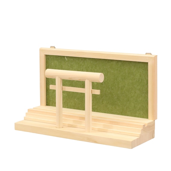 国産モダン御札立て よこ型(OY GR) 3枚目画像