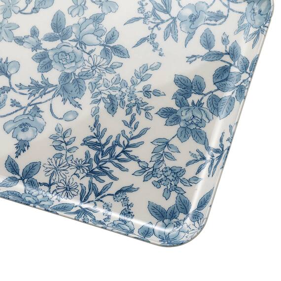 合成樹脂トレー(花柄 Mサイズ) 5枚目画像