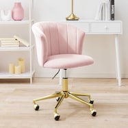 キャスター付きカラーチェア