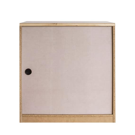 特殊鋼板天板 ヴィンテージ風カウンター (オープン + 扉 NA) 12枚目画像