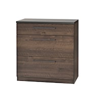 特殊鋼板天板 ヴィンテージ風カウンター (引き出し幅80cm)