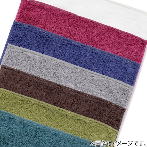 今治ハンカチタオル(プレミアム GY25x25) 9枚目画像