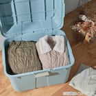トランク収納ボックス 70L 2個セット(カーキ) 7枚目画像