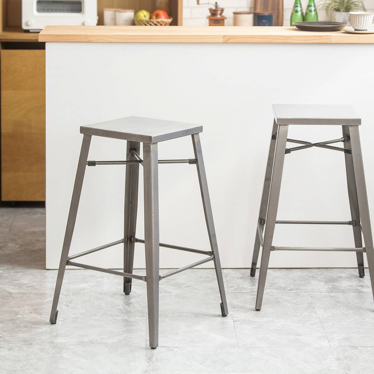 カウンターチェア2脚セット (IW318 クリア) | ニトリネット【公式