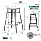 カウンターチェア2脚セット (IW318 クリア) 19枚目画像