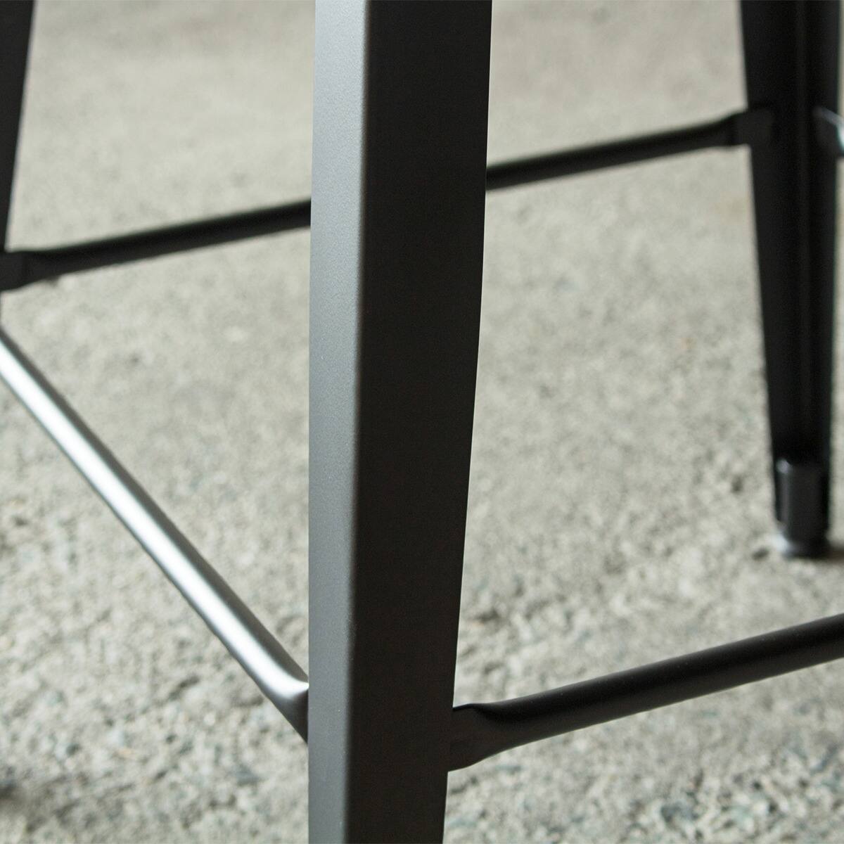 カウンターチェア2脚セット (IW318 ブラック) | ニトリネット【公式