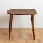 半円ダイニングテーブル (IW BR) 4枚目画像