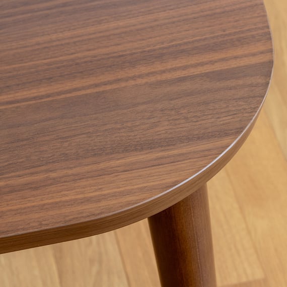 半円ダイニングテーブル (IW BR) 7枚目画像