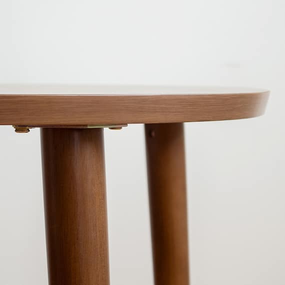 半円ダイニングテーブル (IW BR) 9枚目画像