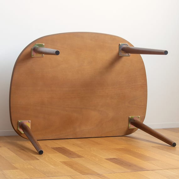 半円ダイニングテーブル (IW BR) 11枚目画像