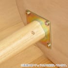 半円ダイニングテーブル (IW BR) 12枚目画像