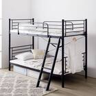 頑丈スチール製二段ベッド (IW BK) 1枚目画像