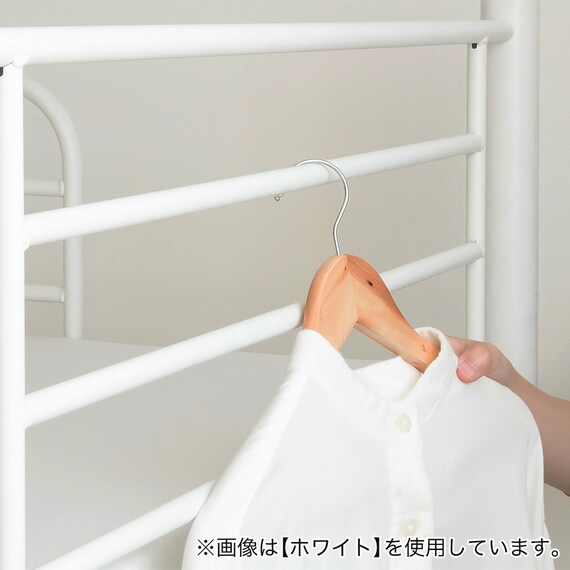 頑丈スチール製二段ベッド (IW BK) 8枚目画像