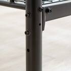 頑丈スチール製二段ベッド (IW BK) 15枚目画像