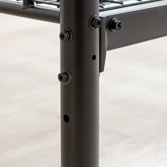 頑丈スチール製二段ベッド (IW BK) 15枚目画像