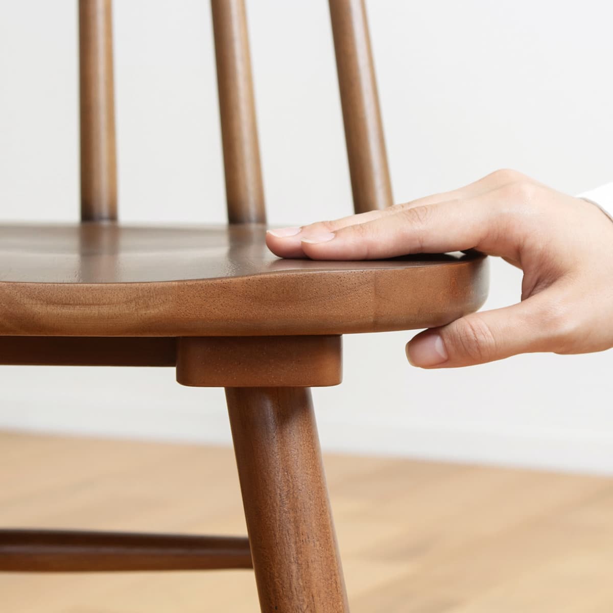 ウインザー調ダイニングチェア 2脚セット (IW BR) | ニトリネット