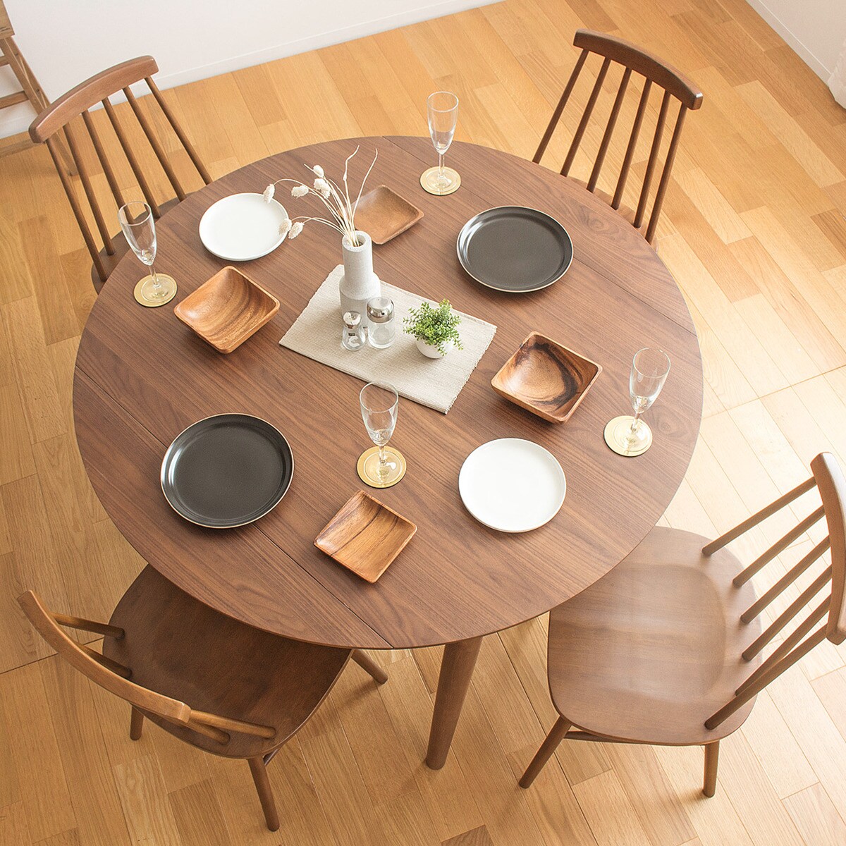 ウインザー調ダイニングチェア 2脚セット (IW BR) | ニトリネット